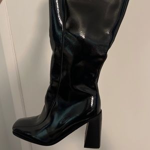 All Black Princess Polly Boots